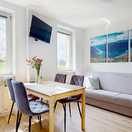 Blue Nest Mokotow 2 Bedrooms Balcony *