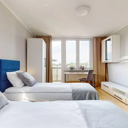 Blue Nest Mokotow 2 Bedrooms Balcony * Varsovie