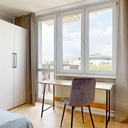 Blue Nest Mokotow 2 Bedrooms Balcony *